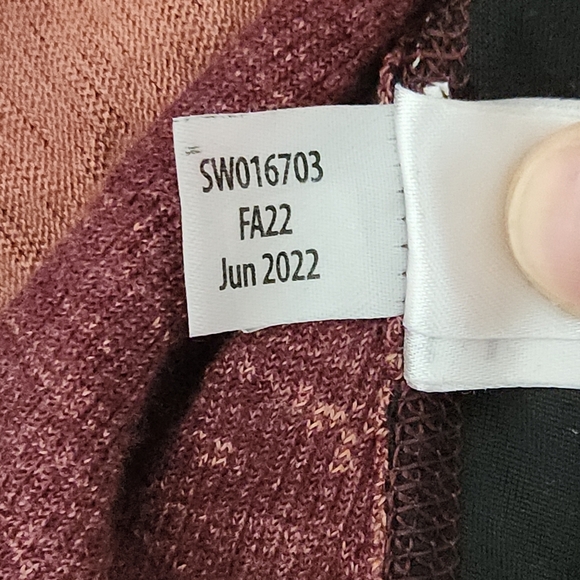 SMARTWOOL Women's Intraknit™ Merino Tech Pullover Hoodie burgundy orange XS - Picture 12 of 16